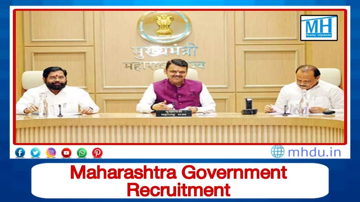 Maharashtra government recruitment 2025 compassionate appointment 10000 jobs