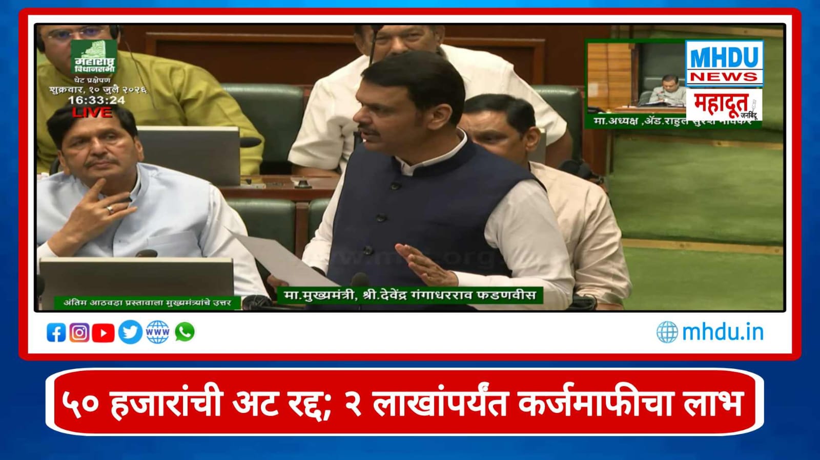 Maharashtra Farmer Loan Waiver 2026