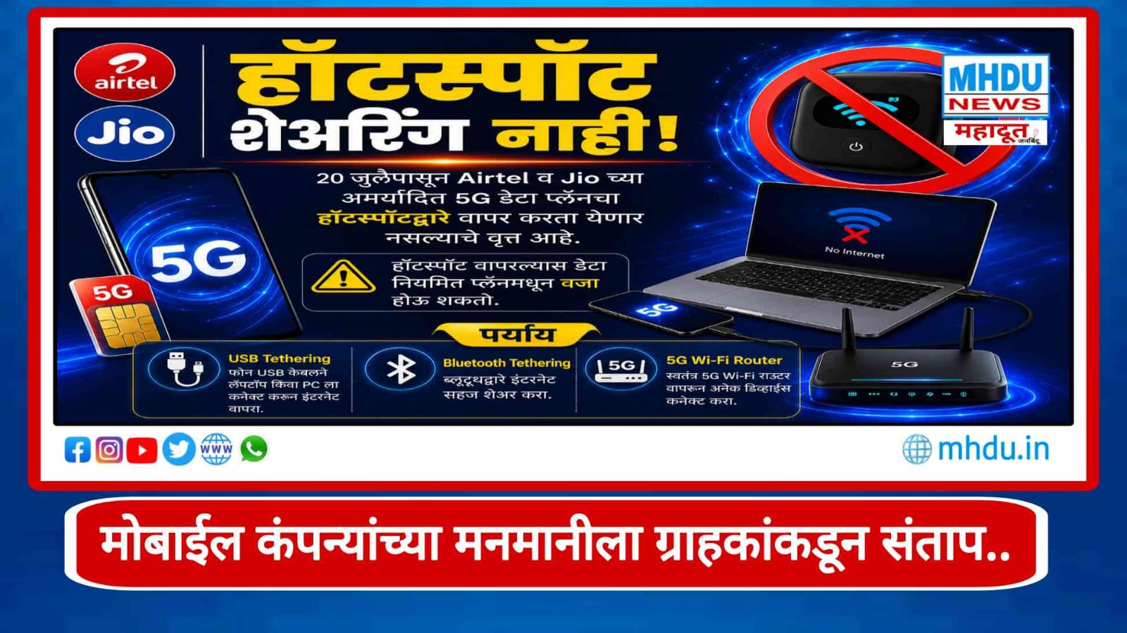 Mobile Recharge Rules Customer Demand