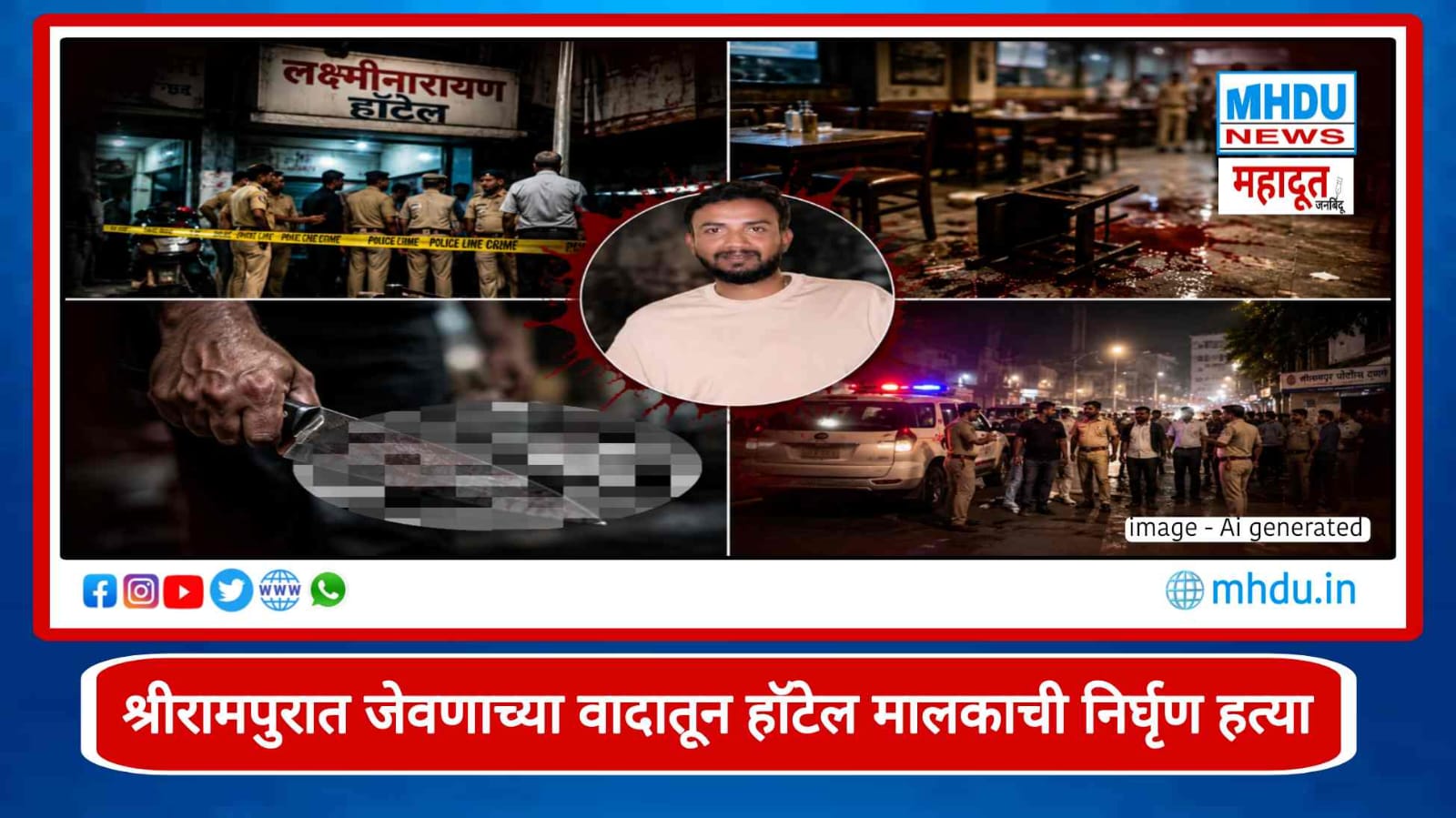 Shrirampur Hotel Owner Murder Case