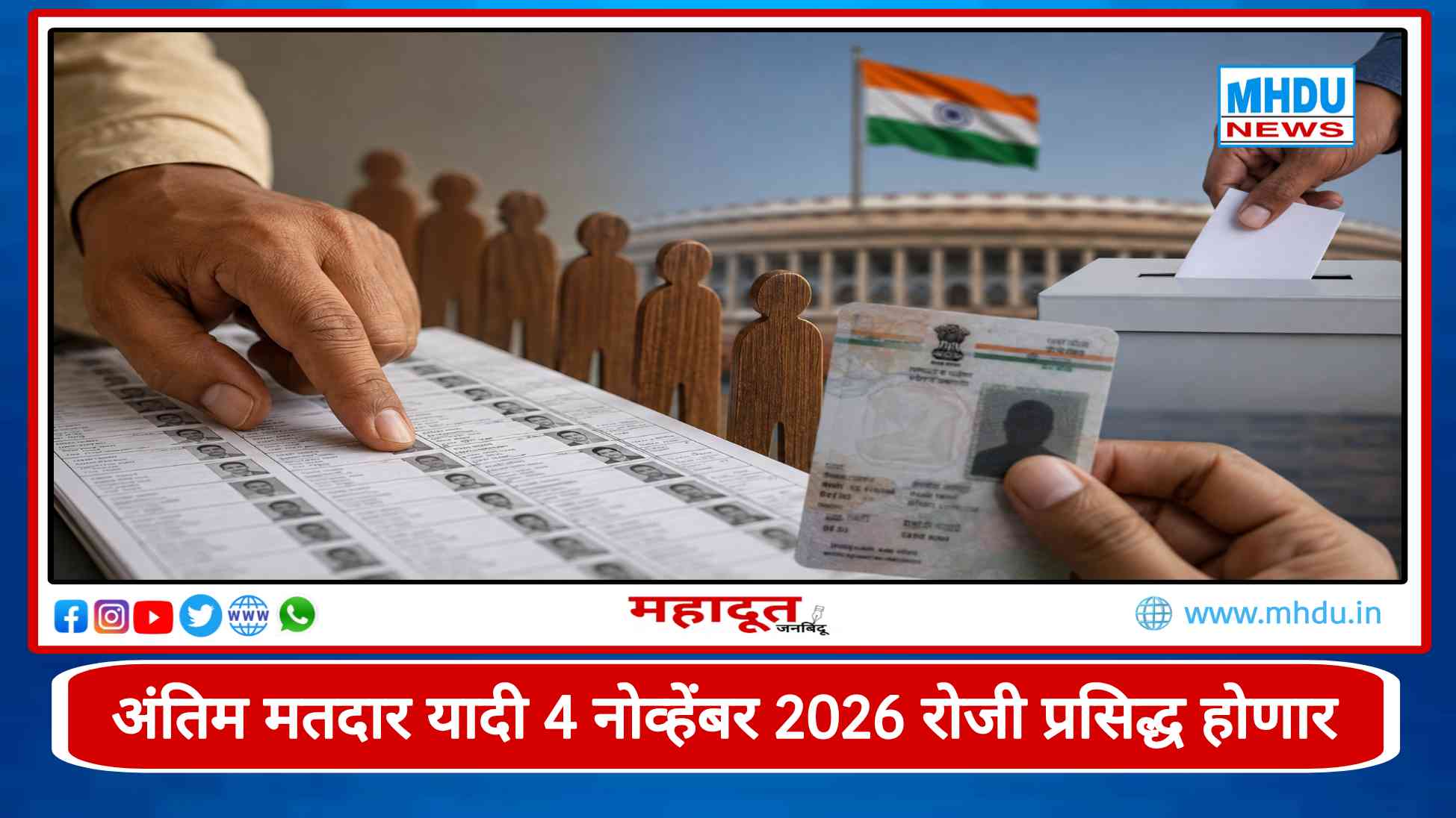 Maharashtra Voter List SIR 2026